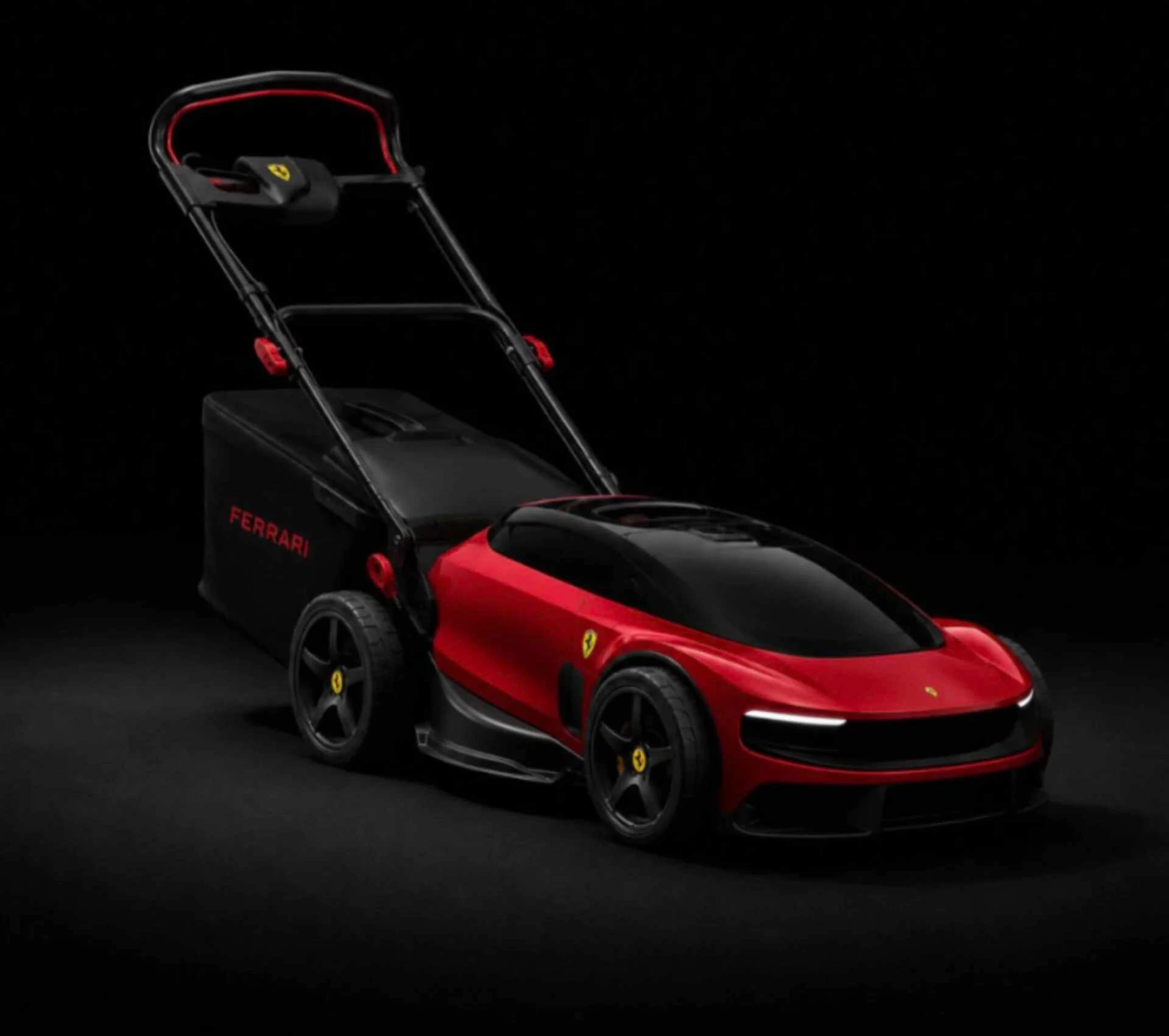 meme farrari luce tosa erba